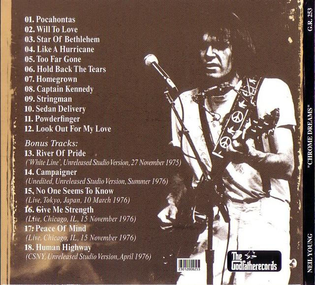 Neil Young / Chrome Dreams / 1CD Digipak GiGinJapan