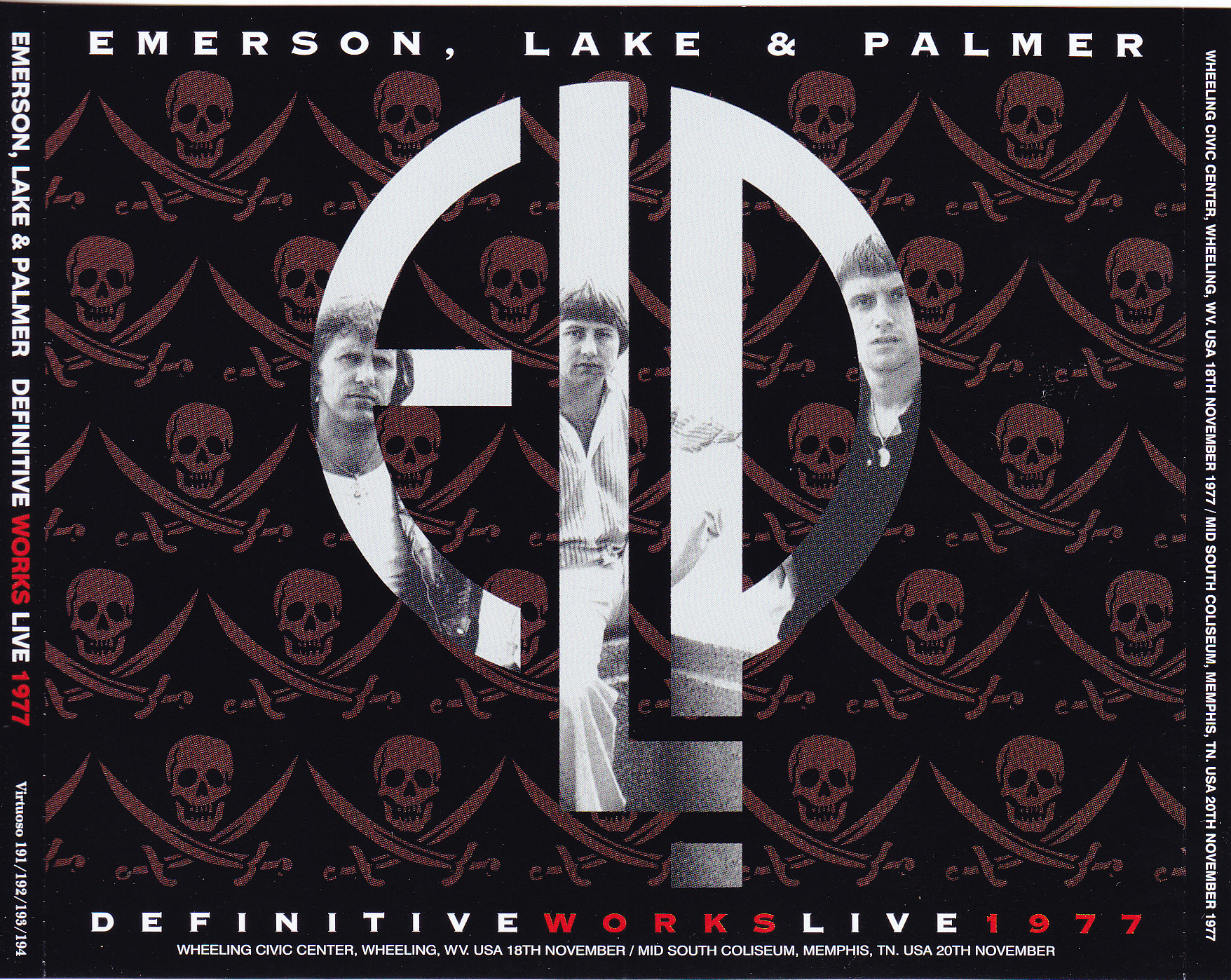 Emerson Lake & Palmer ( ELP) / Definitive Works Live 1977 / 4CD – GiGinJapan