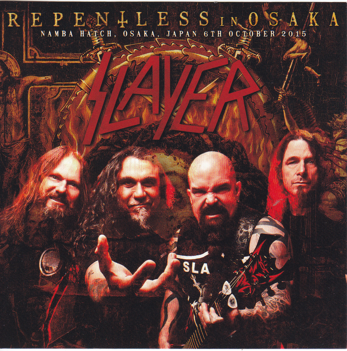 Slayer Repentless In Osaka 2cd Giginjapan
