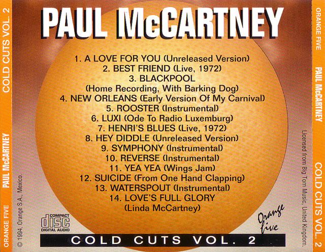 Waterspout - Paul McCartney 