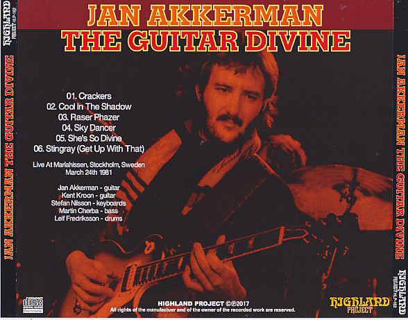 Jan Akkerman / The Guitar Divine / 1CDR – GiGinJapan