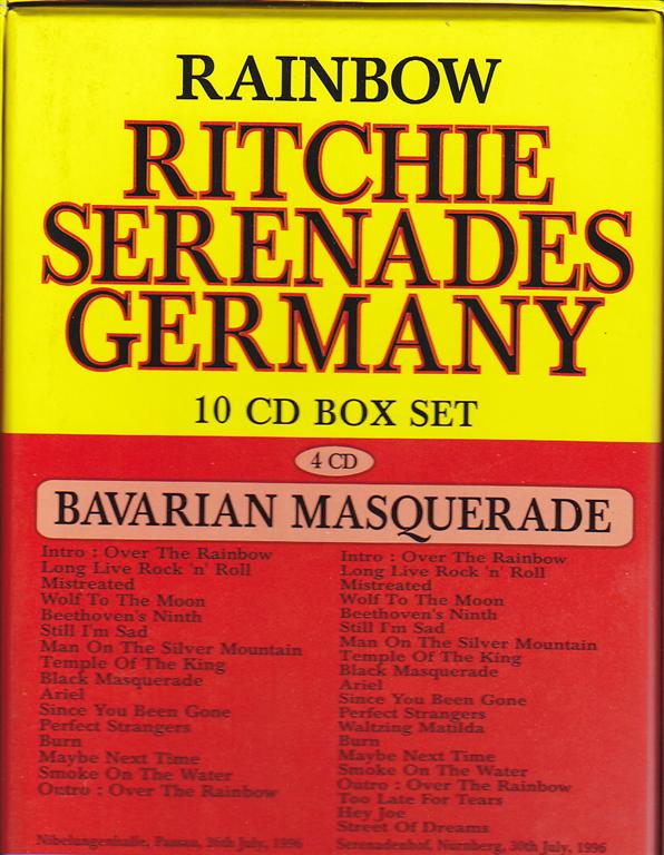 RAINBOW RITCHIE BOWS TO GERMANY 新品 10CD SET-