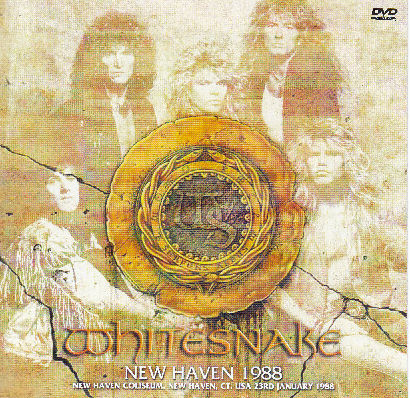 Whitesnake / New Haven 1988 /1DVDR – GiGinJapan