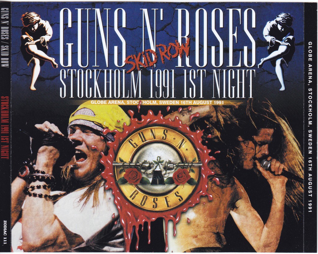 Guns N Roses & Skid Row / Stockholm 1991 1st night / 3CD – GiGinJapan