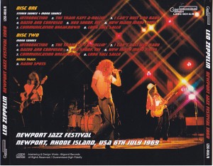 Led Zeppelin / Newport Jazz Festival 1969 / 2CD – GiGinJapan