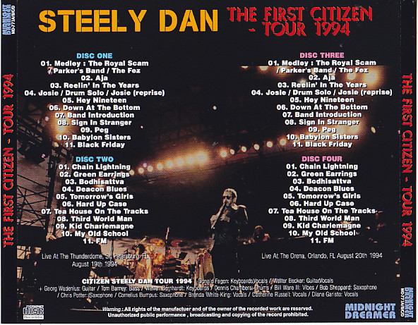 steely dan tour 1994