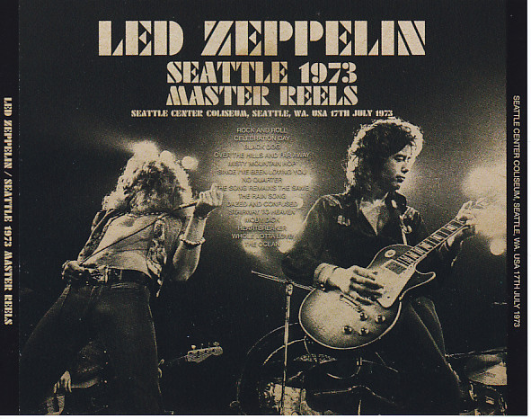 新タラSampleLED ZEPPELIN Seattle 1973(3CD)-