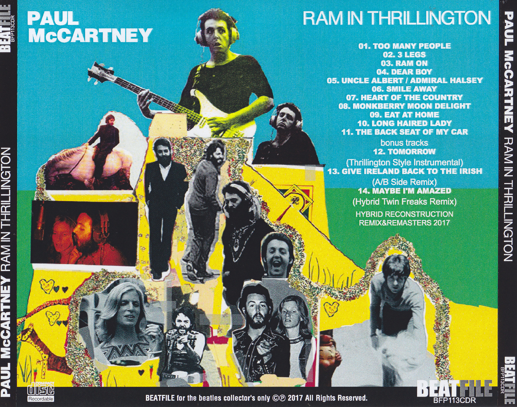 Paul McCartney / Ram In Thrillington / 1CDR – GiGinJapan