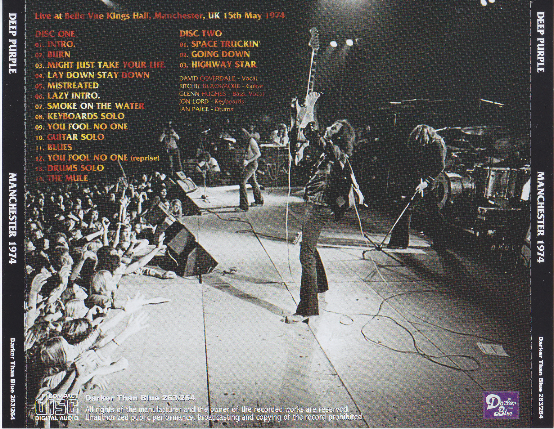 Deep Purple / Manchester 1974 / 2CD – GiGinJapan