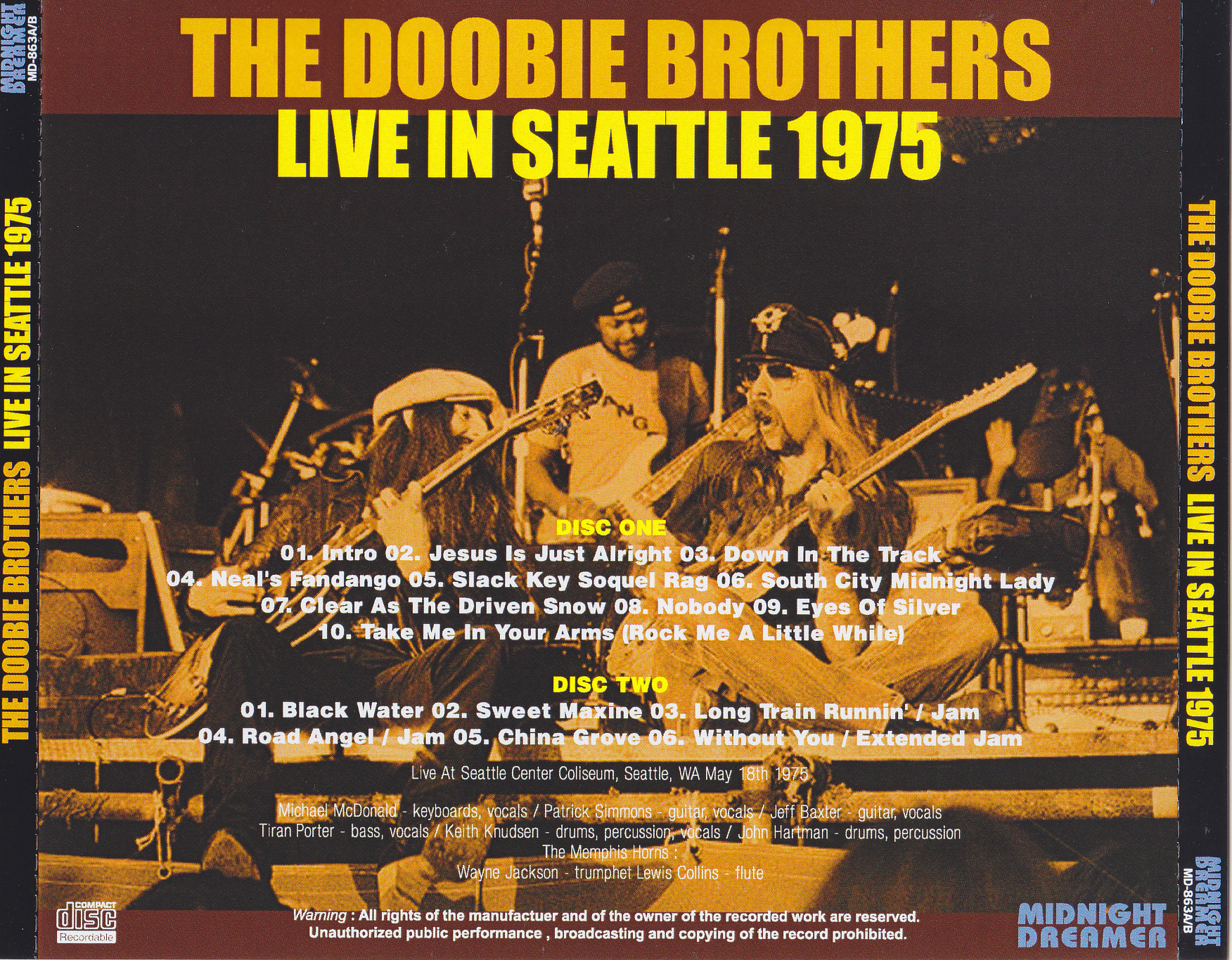 doobie brothers tour 1975