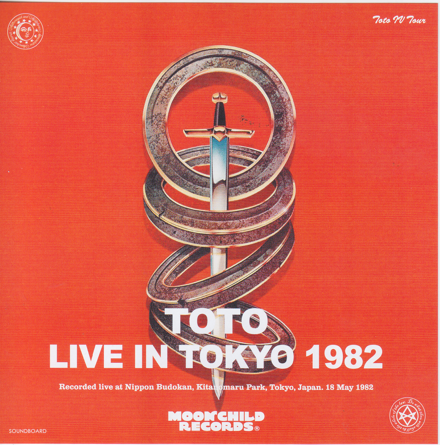 Toto ‎/ Live In Tokyo 1982 / 2CD – GiGinJapan