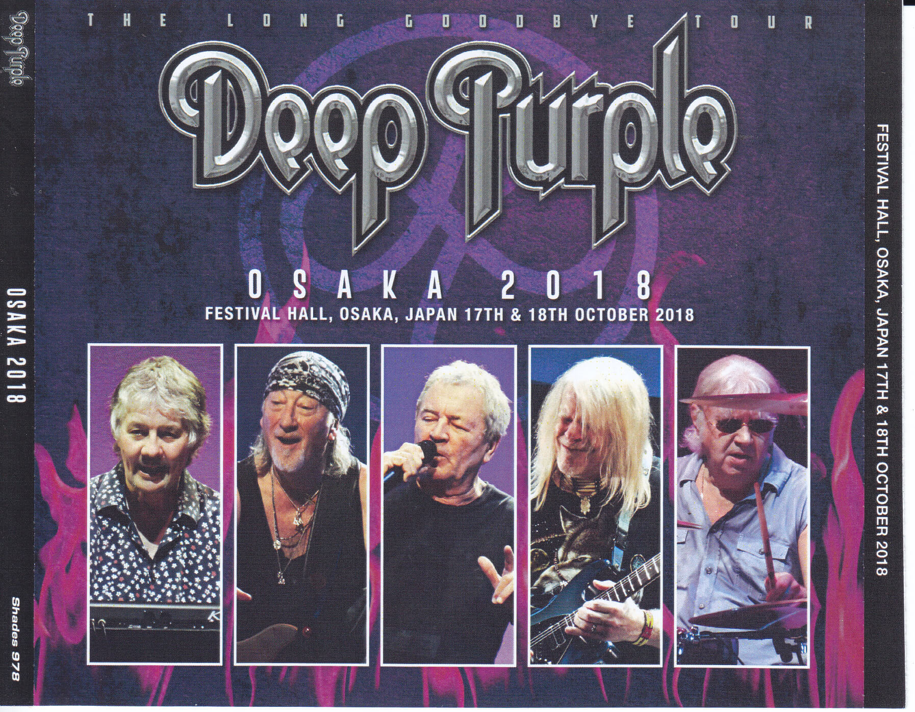 Deep Purple / Osaka 2018 / 4CDR – GiGinJapan