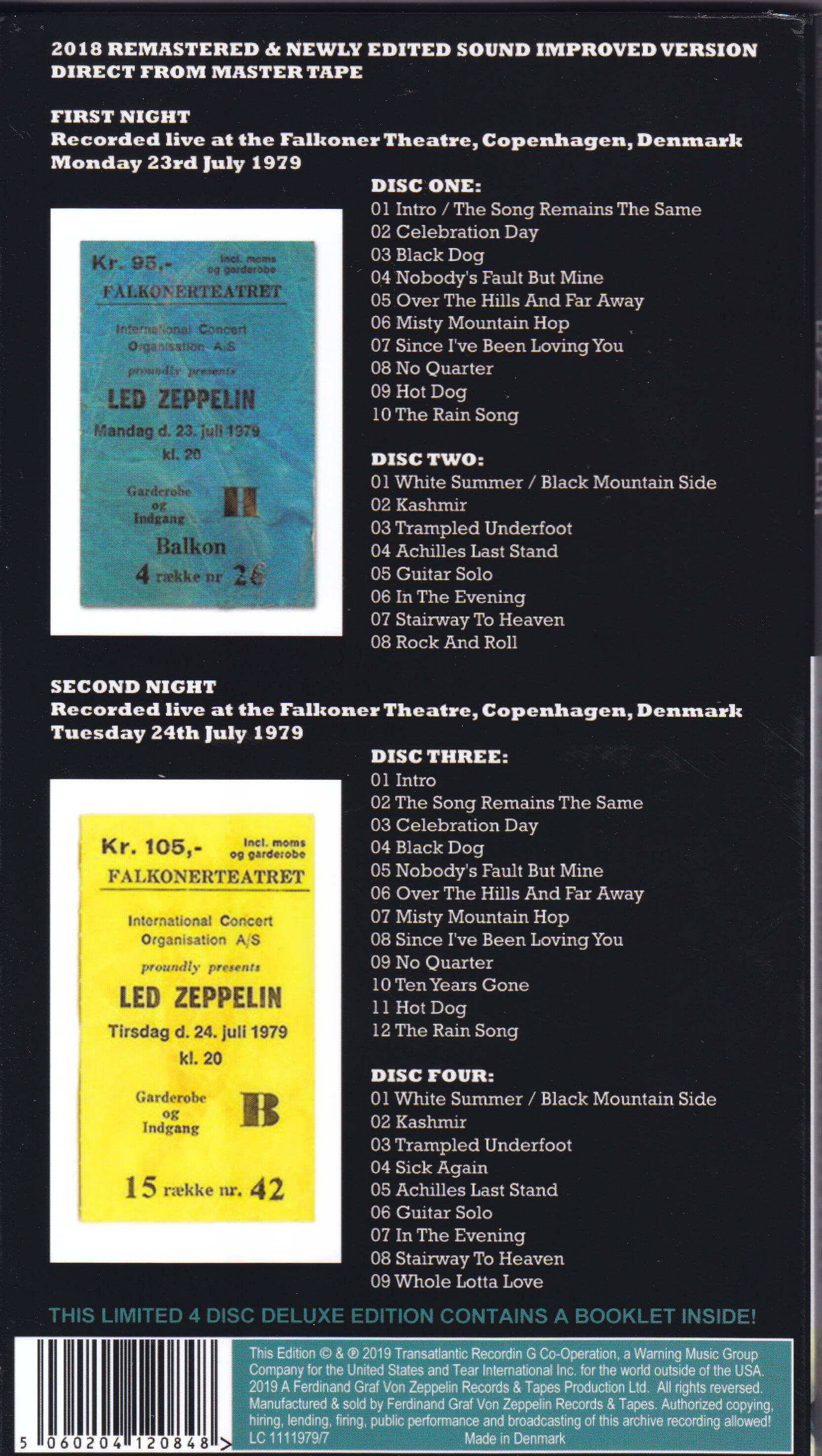 1979 / 4CD Long Box / Zeppelin Luftschiffe