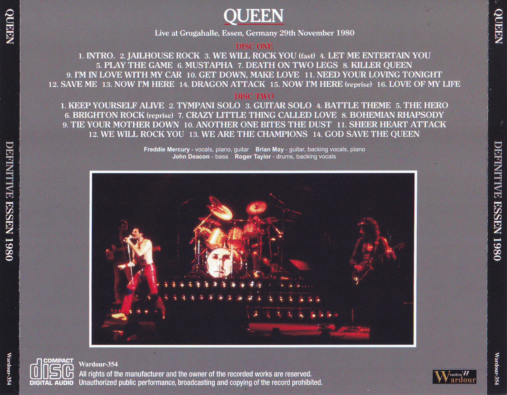 Queen / Definitive Essen 1980 / 2CD – GiGinJapan