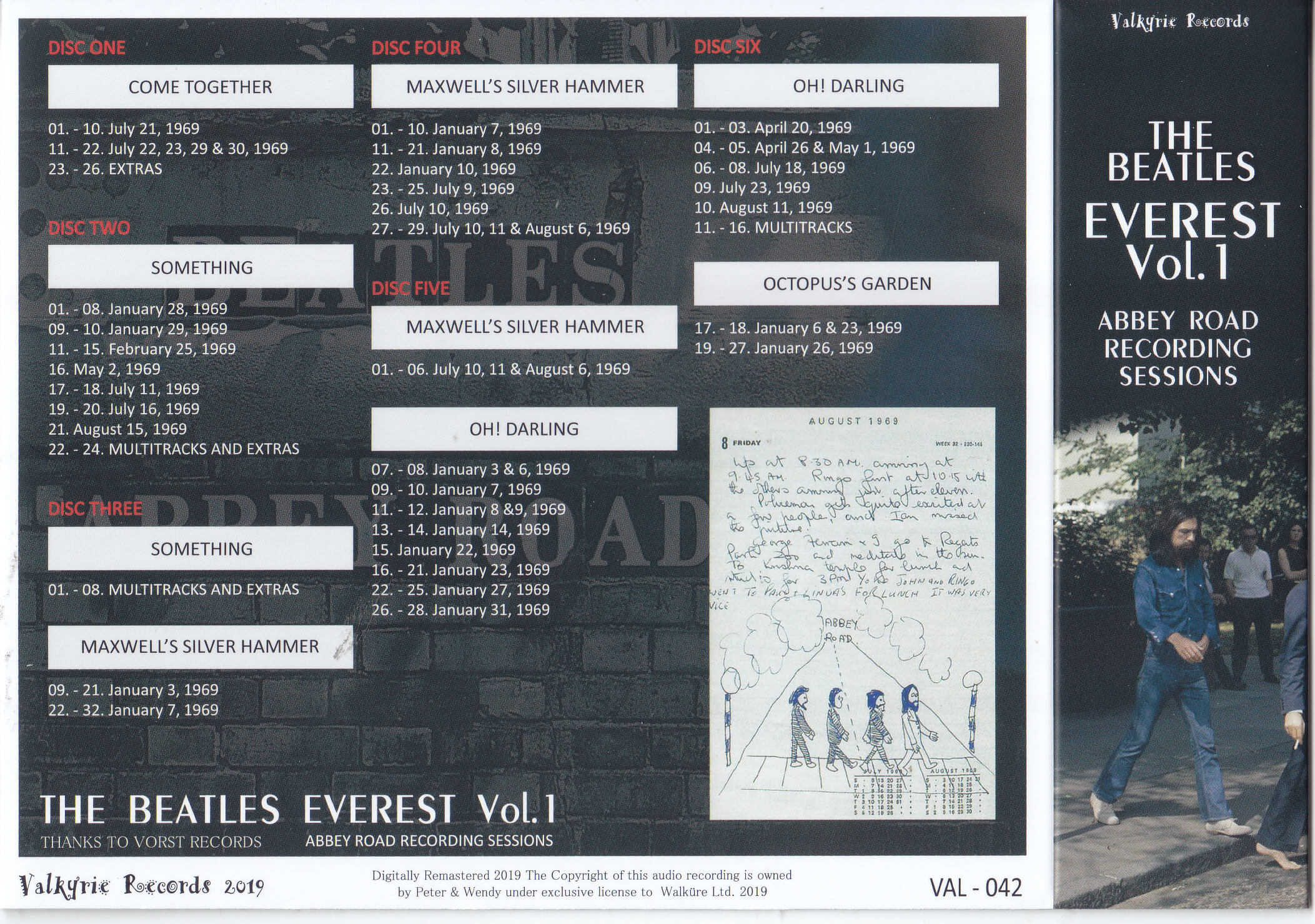 Beatles / Everest Vol 1 / 6CD With Slipcase – GiGinJapan
