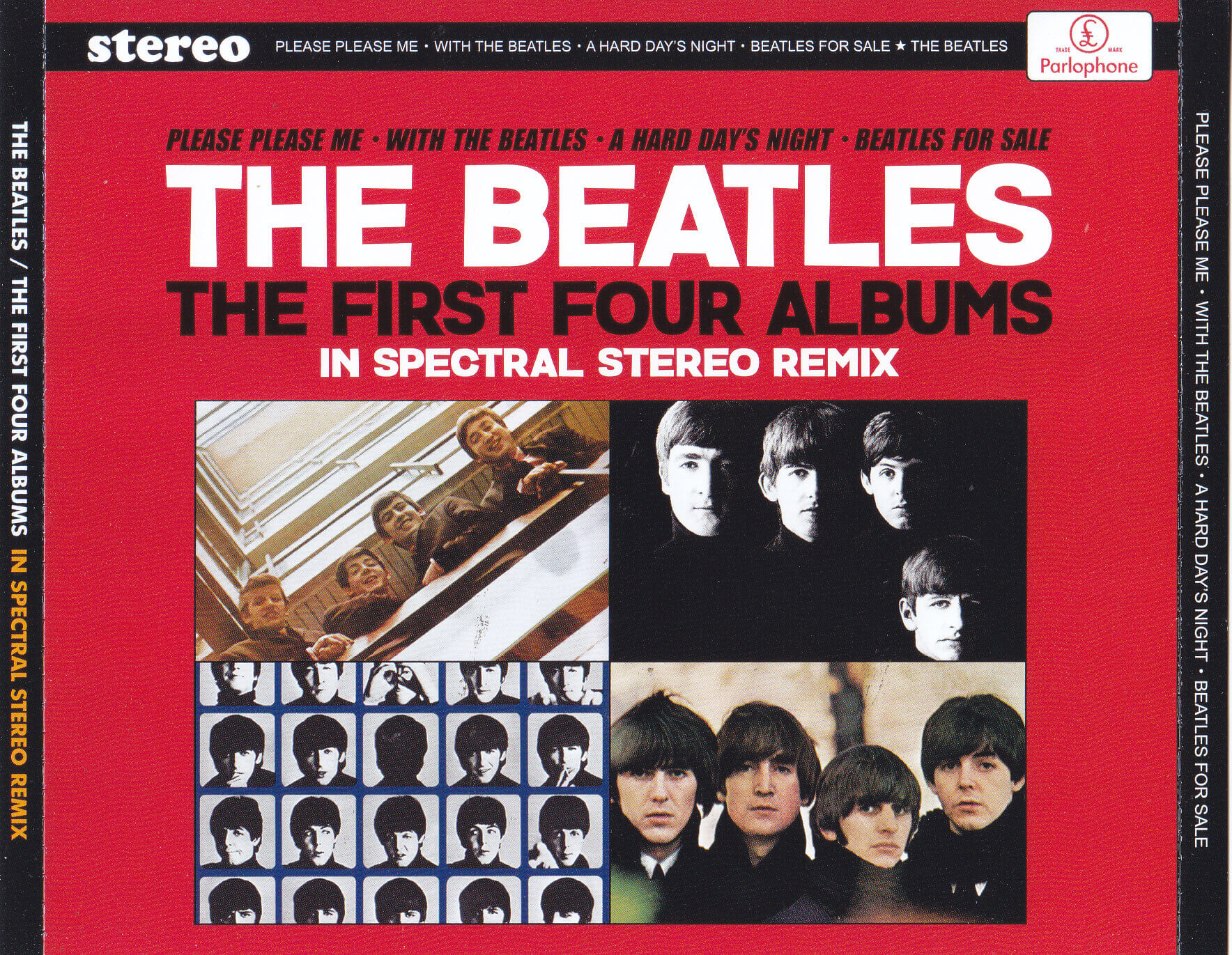 Beatles / The First Four Albums In Spectral Stereo Remix / 4CD