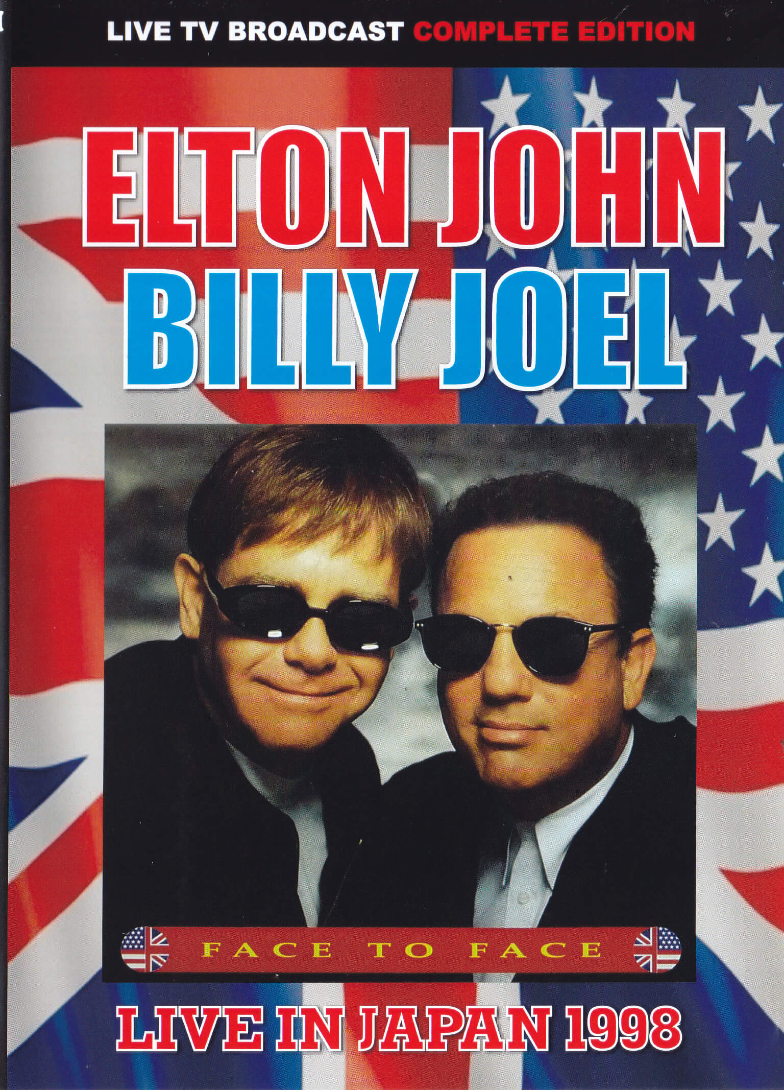 Elton John & Billy Joel / Face To Face Live In Japan 1998 / 1DVDR ...