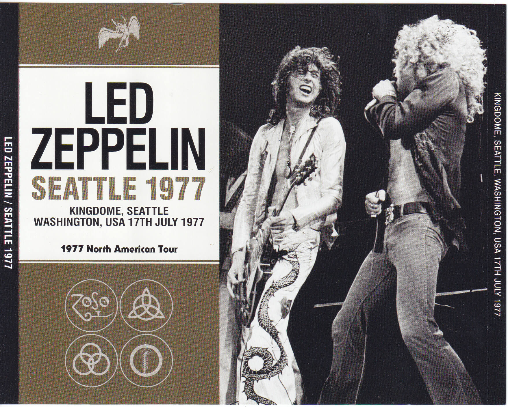 led zeppelin 1977 tour setlist