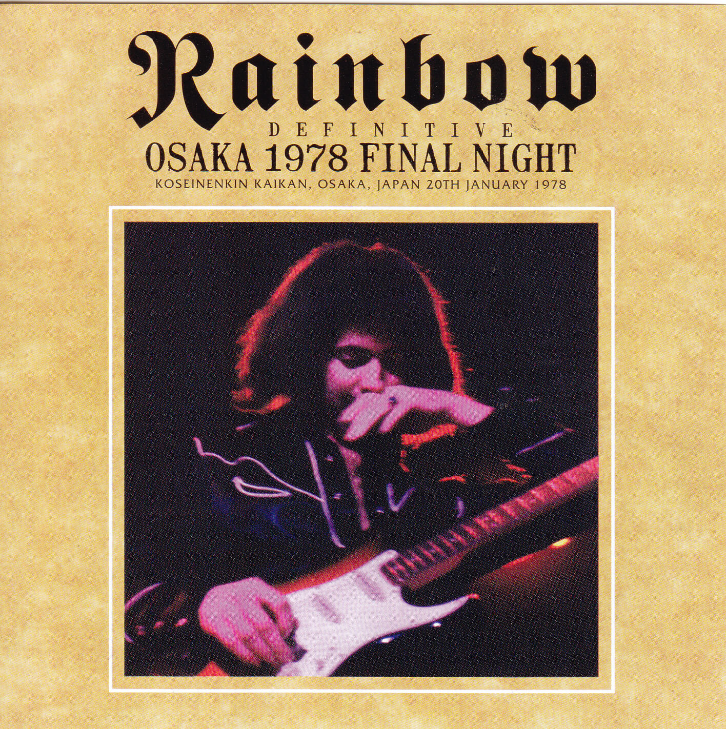 Rainbow / Definitive Osaka 1978 Final Night / 2CD – GiGinJapan