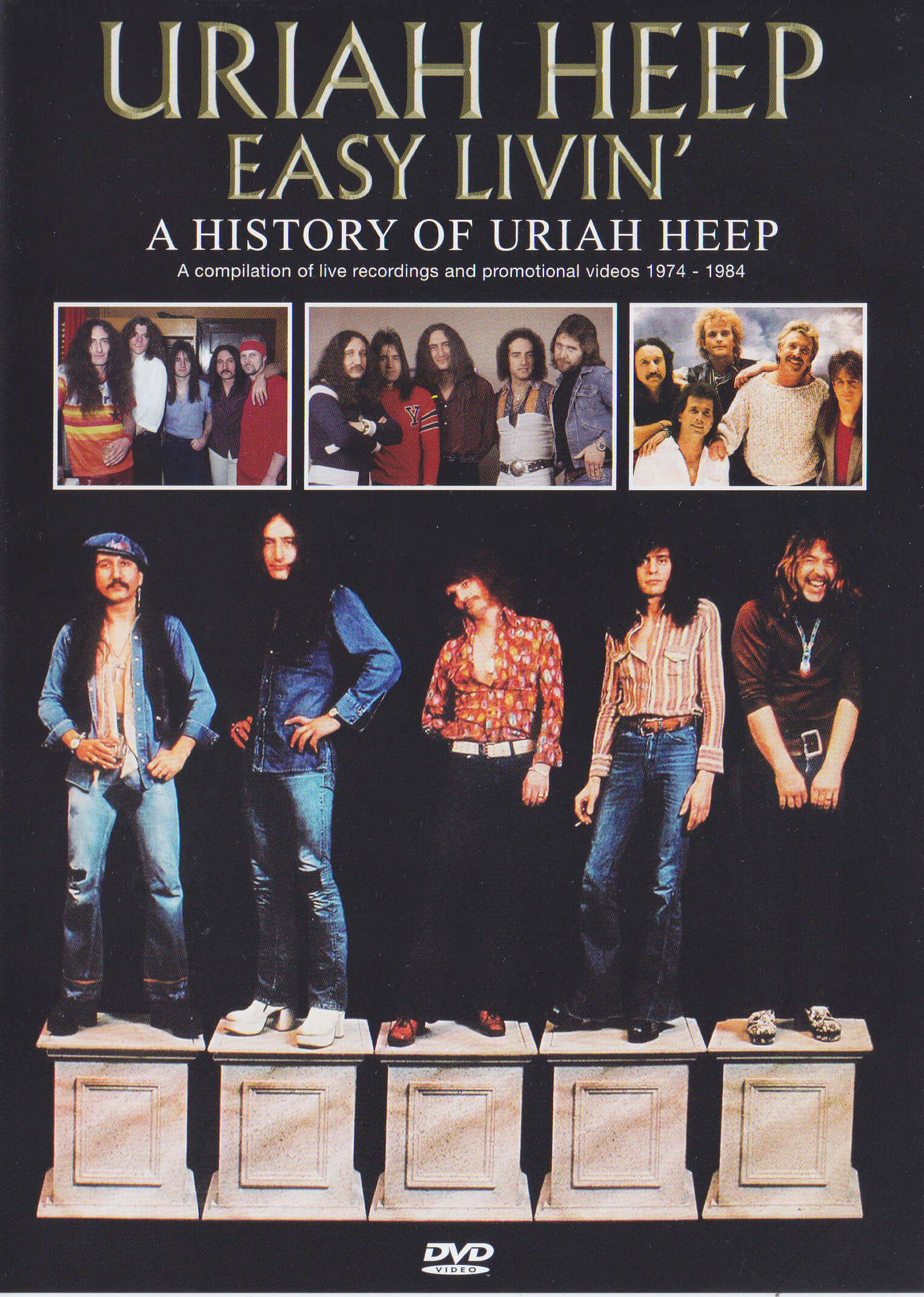 Uriah Heep / Easy Livin A History Of Uriah Heep / 1DVD+1Bonus DVDR