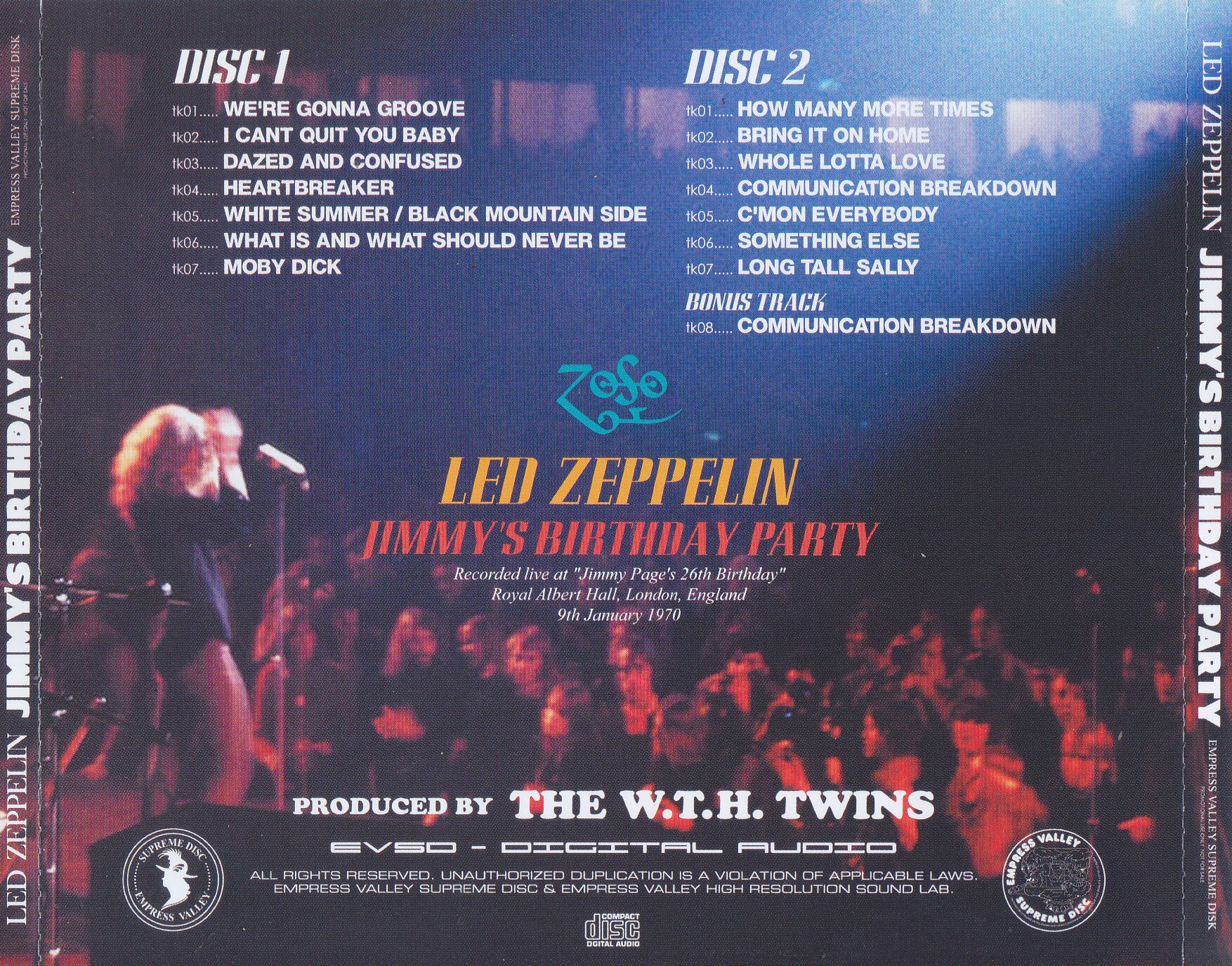 Led Zeppelin / Jimmys Birthday Party / 2CD – GiGinJapan