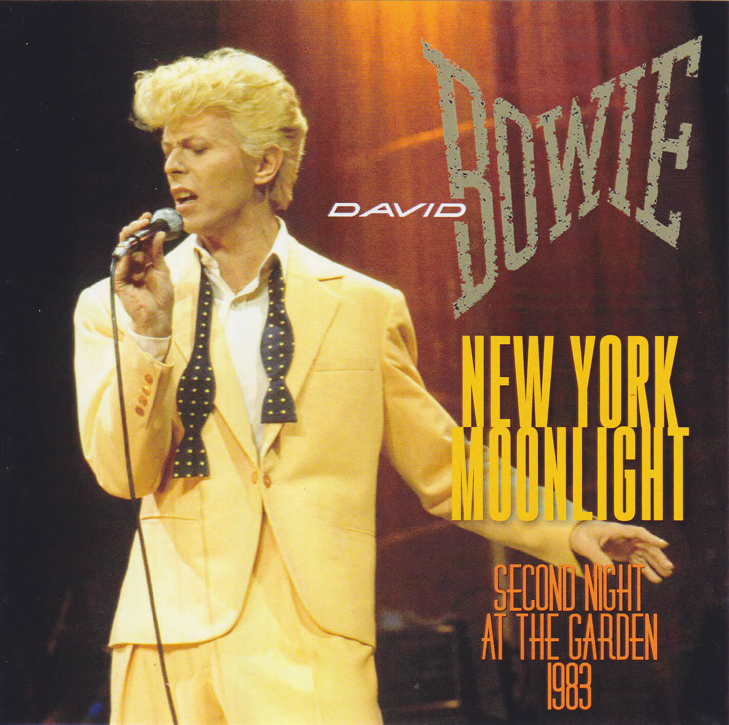 David Bowie / New York Moonlight Second Night At The Garden 1983 ...