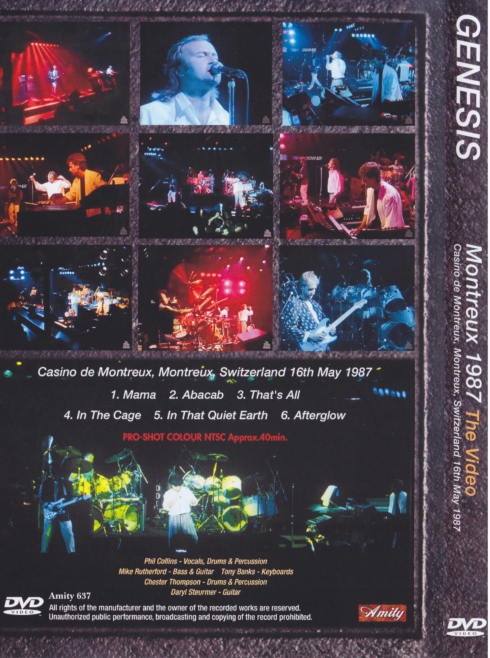 Genesis / Montreux 1987 The Video / 1DVDR – GiGinJapan