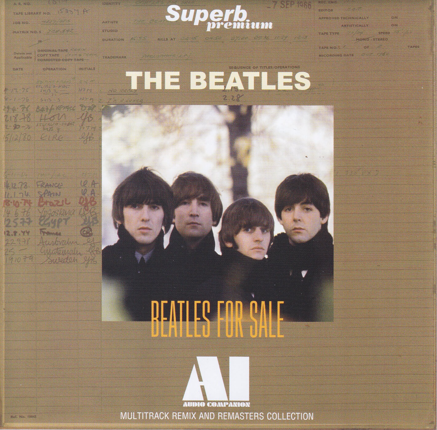 Beatles / Beatles For Sales AI Audio Companion / 2CD – GiGinJapan