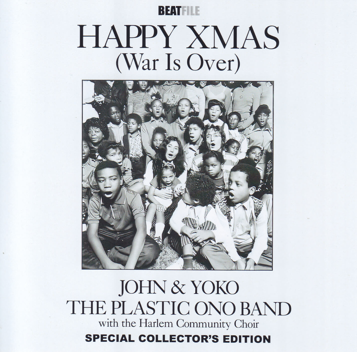 John Lennon and Yoko Ono: PM's 'War is Over' Christmas card on show