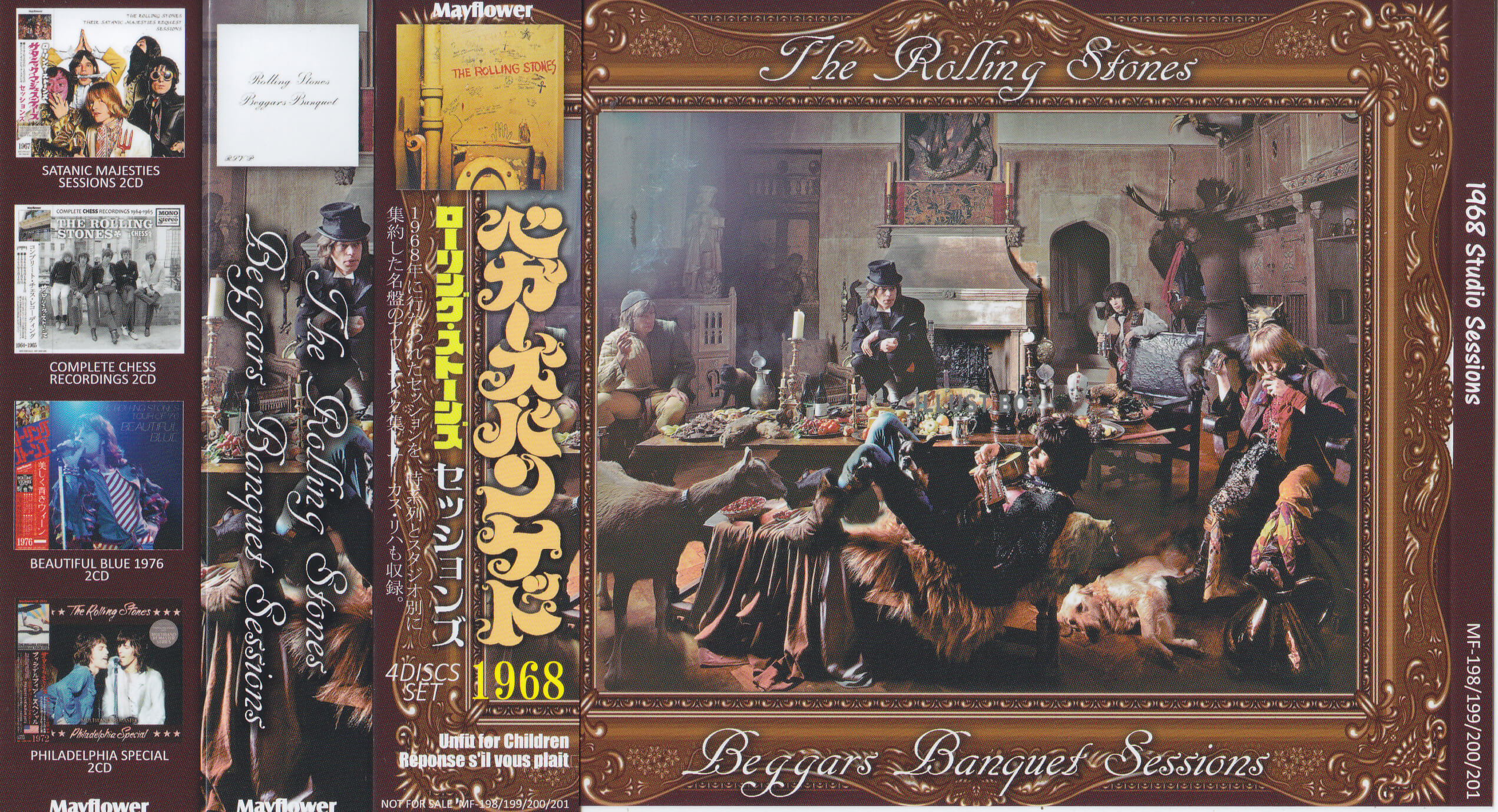 Rolling Stones / Beggars Banquet Sessions New / 4CD With OBI Strip