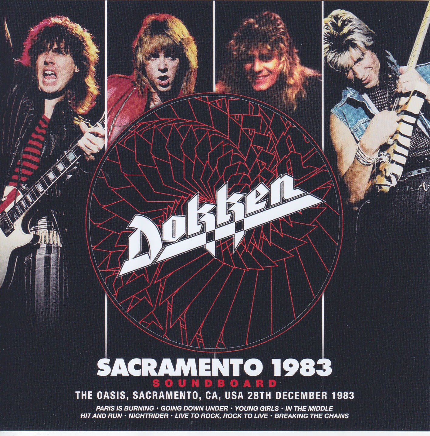 Dokken / Sacramento 1983 Soundboard / 1CD+1Bonus DVDR – GiGinJapan