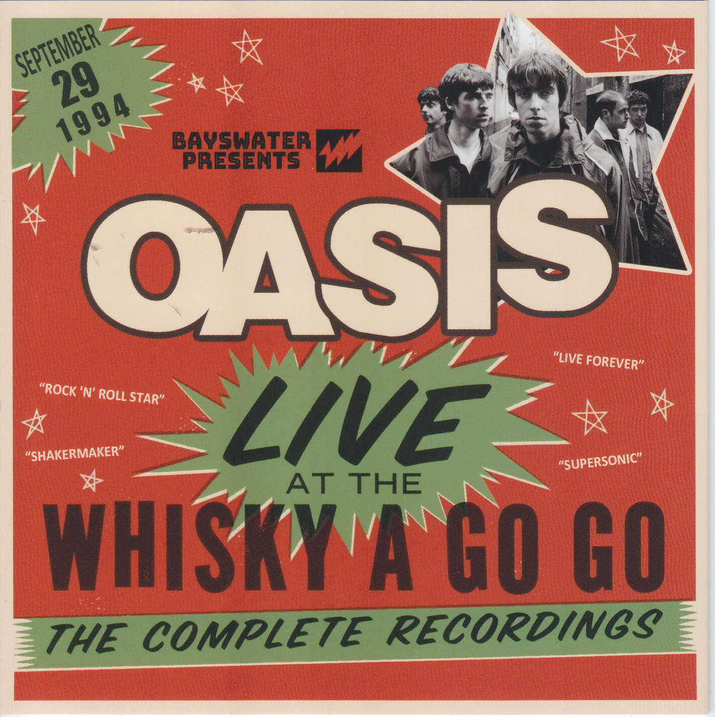 Oasis / Live At The Whisky A Go Go 1994 / 1CD+1DVD – GiGinJapan