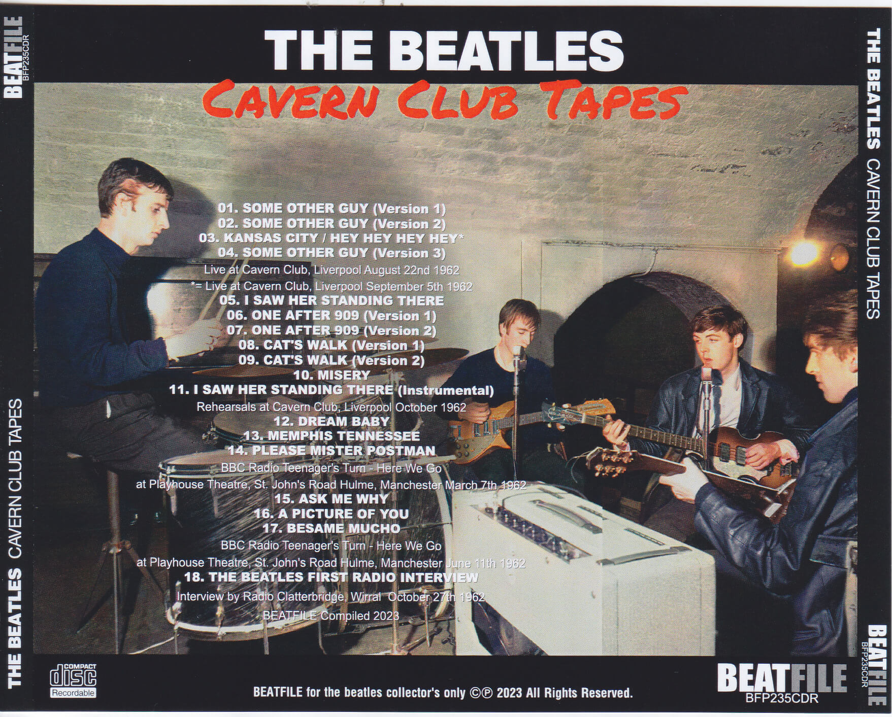 Beatles / Cavern Club Tapes / 1CDR – GiGinJapan