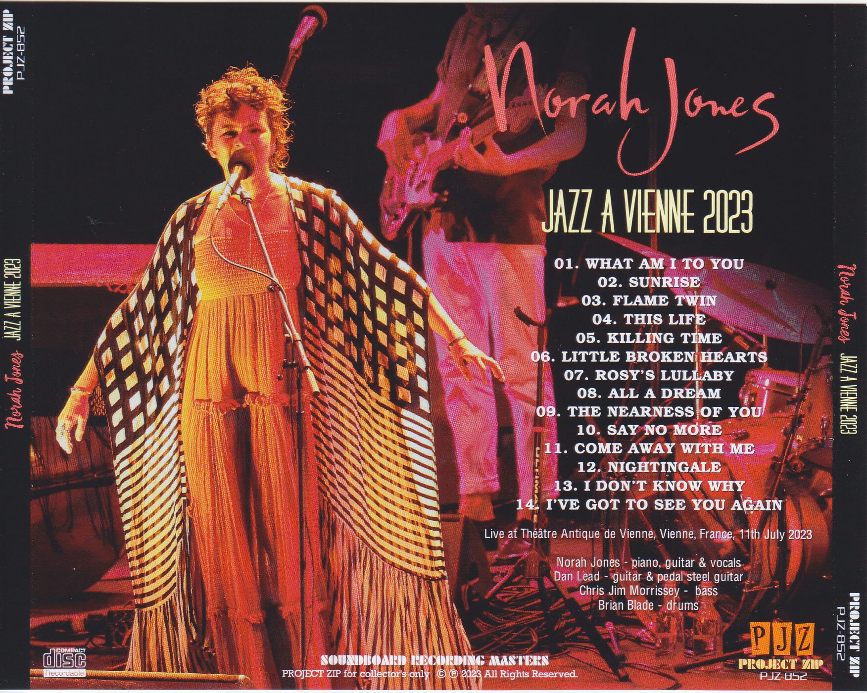 Norah Jones / Jazz A Vienne 2023 / 1CDR – GiGinJapan